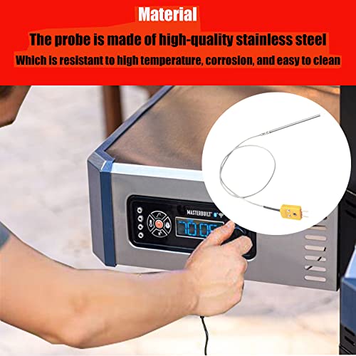 Replacement Meat Probe kit for Masterbuilt Bluetooth Digital Electric  Smokers, 9907180088 Temperature Probe Part